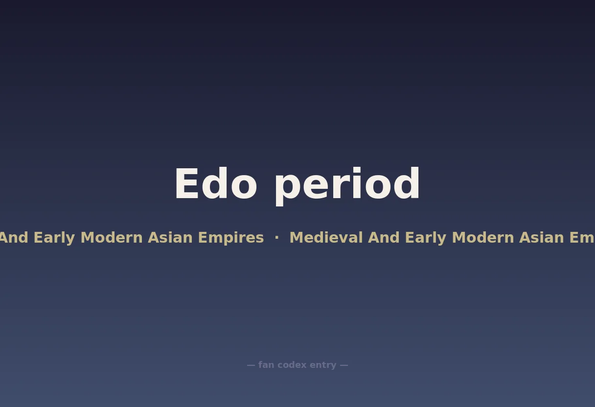 Edo period
