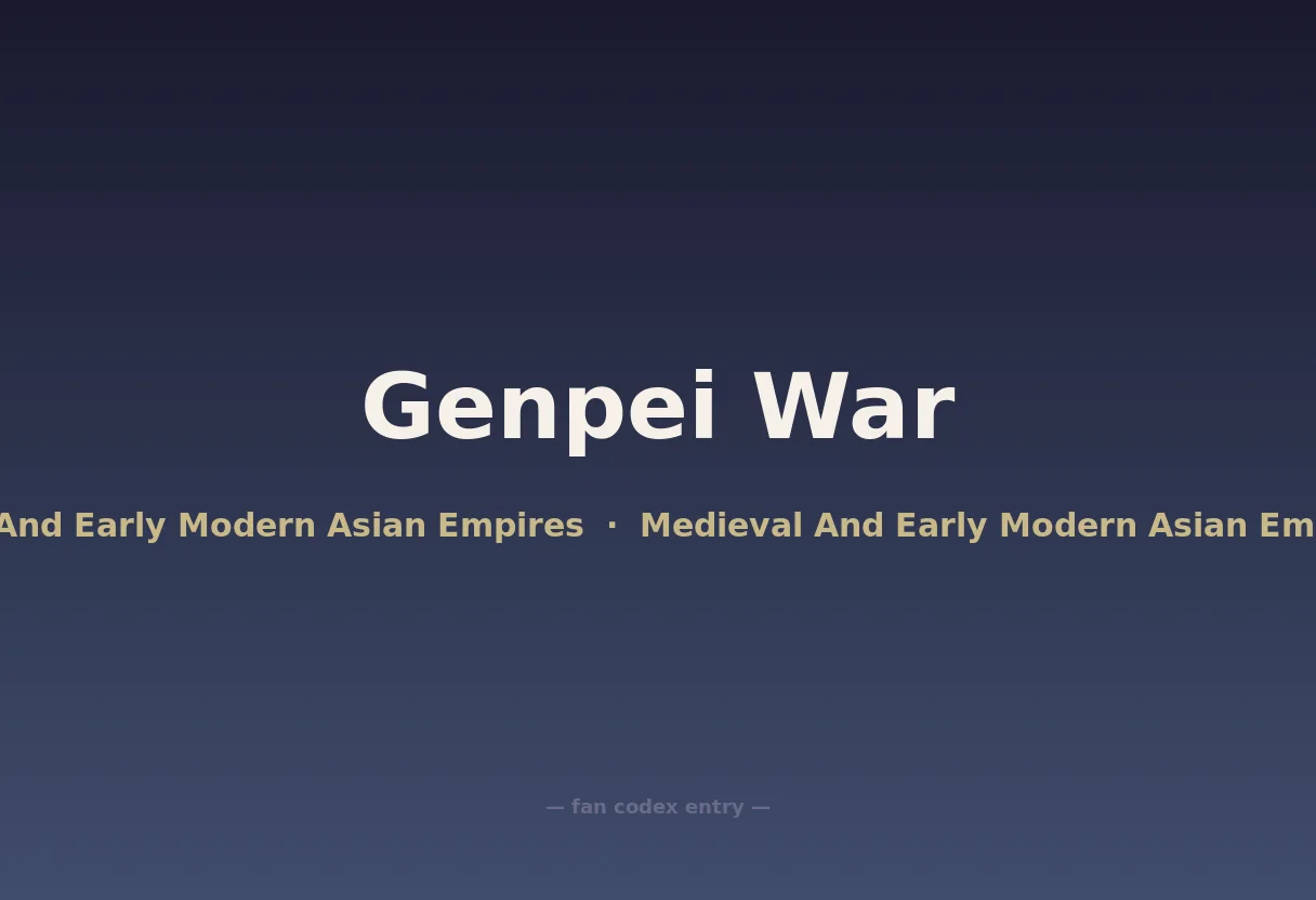 Genpei War