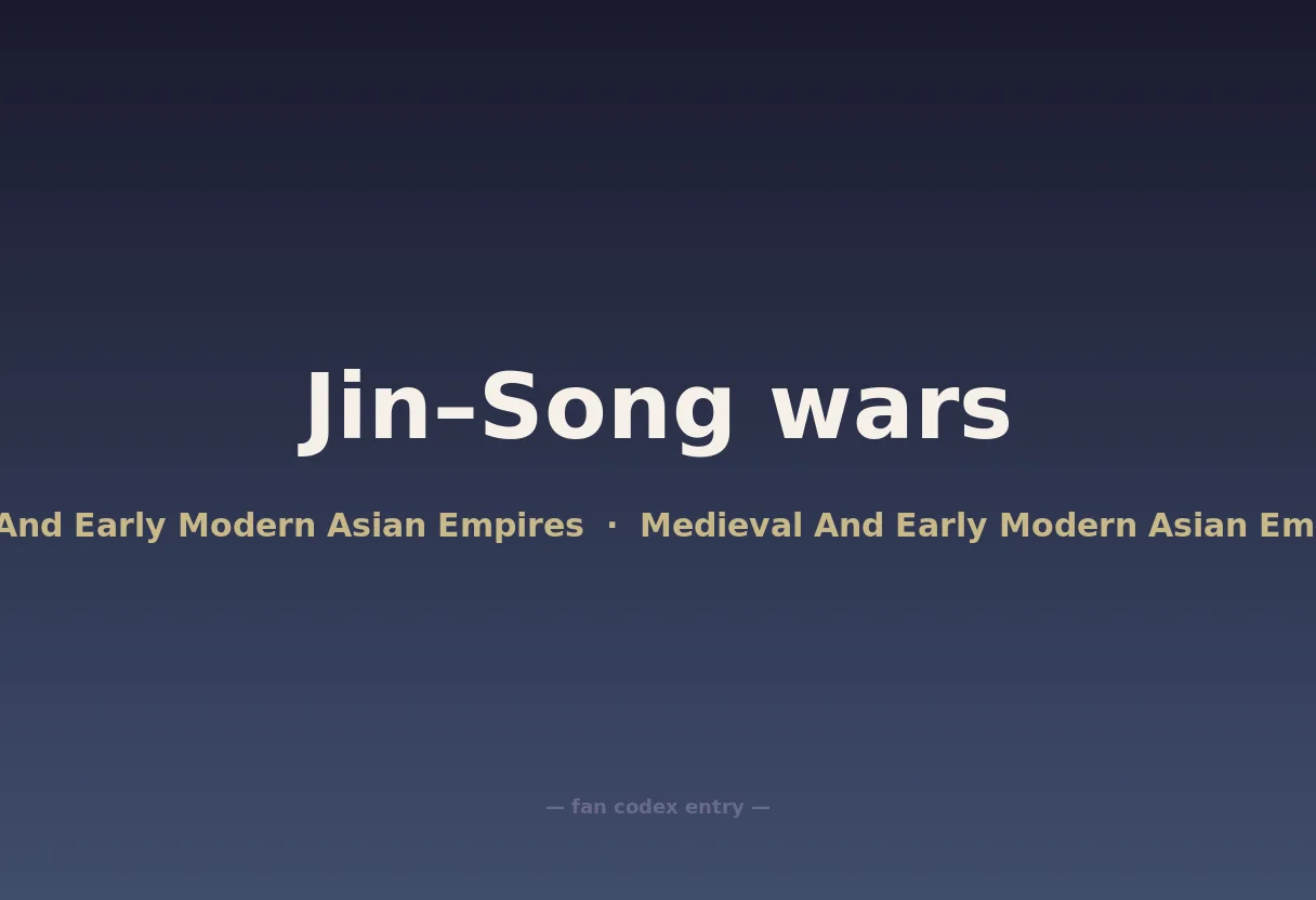 Jin–Song wars
